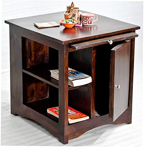 Daintree Latika Side Table (Lacquer Finish, Natural Teak)
