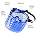 Sellstrom UV Protective, Anti-Fog Coating, Protective Safety Goggle with Polycarbonate Chin Guard, Clear Lens, Blue, S80300