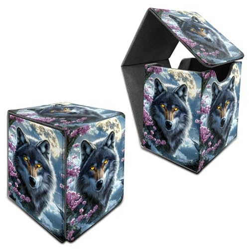 Cherry Blossom Gray Wolf