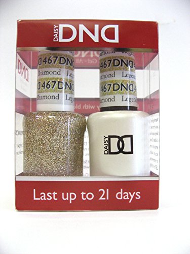 DND *Duo Gel* (Gel & Matching Polish) Glitter Set 467 - Legendary Diamond