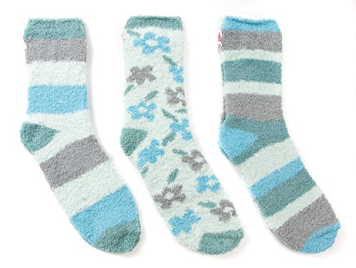 Red BeneWomen's Designer Colors Fuzzy Socks