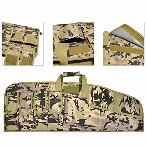 AUMTISC AR10 Rifle Gun Bag Case, Tactical Soft Shotgun Carrying Range