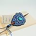 BEAUTIFUL Beaded Hair Barrette with Wood Stick (Blue)