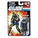 Hasbro Year 2008 G.I. Joe Comic Series 4 Inch Tall Action Figure - Arctic Trooper SNAKE EYES with Harness, Backpack, Katana Sword, Submachine Gun, Snow Shoes and Display Stand