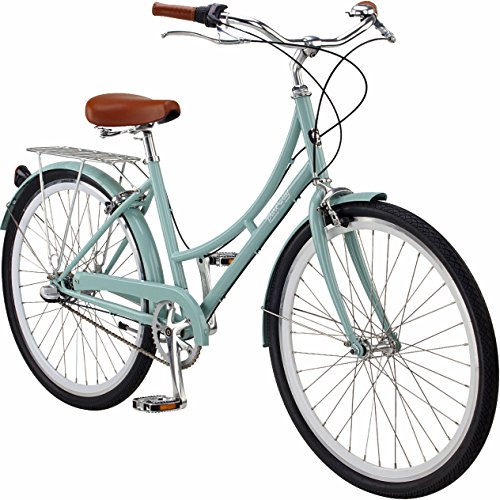 UPC 741360637351, Pure City Step-Thru Bicycle, 8-Speed / 43cm, Crosby Sea Foam Green/White