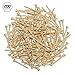 IZZO Golf Wood Golf Tees, 1.75 Inch, Natural (Pack of 200)