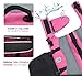 VIVAGLORY Front Float Dog Life Vest, Dog Life Jacket for Swimming & Boating, Swimming Vest with Chin Float & Handle, Ripstop & Buoyancy for Puppy Doggy, XS, Pink