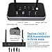 EKSA Bluetooth 5.0 Transmitter Receiver, Long Range with Wireless 3.5mm Audio Adapter for TV Audio, PC or Home Stereo Speakers, Dual Link, aptX Low Latency, Home Sound Systemthumb 3