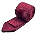 Alizeal Mens Vintage Multi-colored Casual Knitted Neckties, Maroon