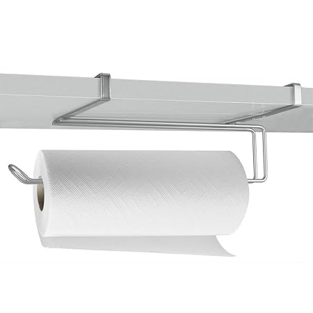 Kitchen Roll Holder Toilet Tissue Paper Rack Towel Holder Under