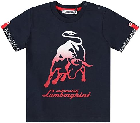 Lamborghini Kids Automobili Lamborghini Bull Toddler T-Shirt 6 months Blue Blue