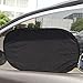 CARTMAN Car Sun Shade (4pk) -80 GSM with 15s Film (Highest Possible) for Full UV Protection- Size: 20