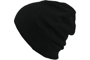CHARM Mens Womens Organic Knit Beanie - Slouchy Hat All Season Made in Japan
