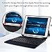 IVSO Wireless Keyboard Case for Apple New iPad 9.7 Ultra-Thin Stand Keyboard Case with Pencil Slot for New iPad 9.7 2018/2017/ iPad Pro 9.7 /iPad Air 2/ iPad Air Tablet (Black)