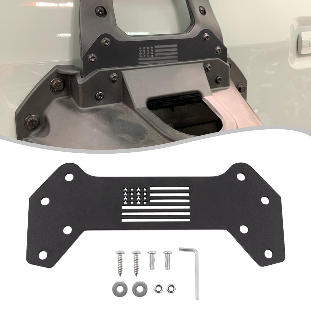 Photo 1 of Globled 3rd Brake Light Extension Bracket Compatible with Ford Bronco 2021 2022 2023 2024 2 Door 4 Door Spare Tire High Brake Light Extension Bracket Visible with up to 37" Spare Tire
