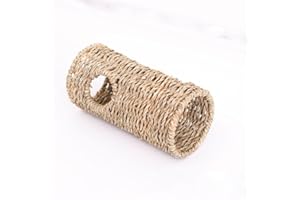 LimCryspp Creative & Composable Hamster Tunnel – DIY Modular Tube Burrow for Small Animals Like Hamsters, Mice & Gerbils | Mu