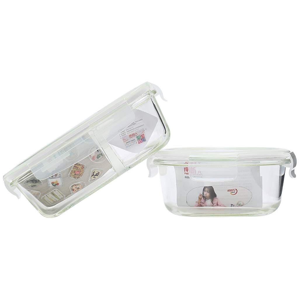 Fangfang Contenedor de Caja de Almacenamiento de Vidrio microondas ...