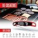 Digital Meat Thermometer - BBQ Thermometer for Grilling - Waterproof Cooking Meat Thermometer - Food Thermometer Instant Read - Outdoor Cooking Thermometer for Grill - Folding Metal Meat Thermometer