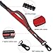 HICOBOS Dog Training Leash 6ft for Large Medium Dogs-2 Padded Traffic Handle Rope- Heavy Duty Shock Absorbing Bungee- Optional Hands Free for Dog Training, Walking, Jogging & Biking (Red)