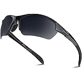 Polarized Sports Sunglasses for Men Women Youth Baseball Running Cycling Driving Fishing Tennis Golf Motor TAC UV400 TR90