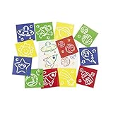 Awesome Outer Space Stencils (1 dz)