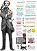The Unemployed Philosophers Guild Edgar Allan Poe Quotable Notable Greeting Card and Sticker Sheet - Envelope Included