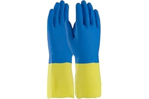 Chemical Resistant Gloves, Neoprene, Coated Latex, Small