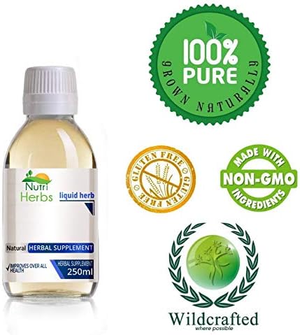Boneset Herb Non Alcoholic Tincture Eupatorium perfoliatum 250ml 8.45 OZ