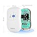Wireless Doorbell, AVANTEK Waterproof Chime Kit, Operating at 300 Meters, 2 Plug-in Receivers, 36 Melodies to Choose From, 4 Volume Levels, Black (DB-12W1)
