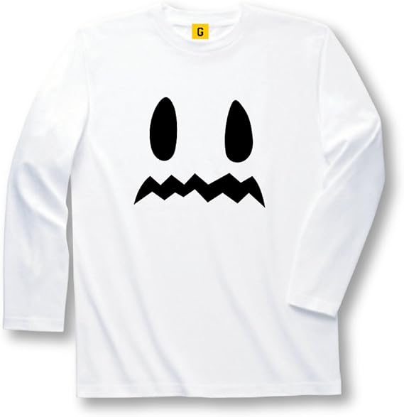Amazon Co Jp ハロウィン おばけ 長袖ｔシャツ Giftee ロンt パーティー プレゼント お祝い ハロウィーン Halloween 衣装 仮装 服 ファッション小物