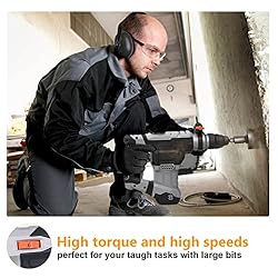 [Upgraded] Towallmark 12.5 Amp Rotary Hammer