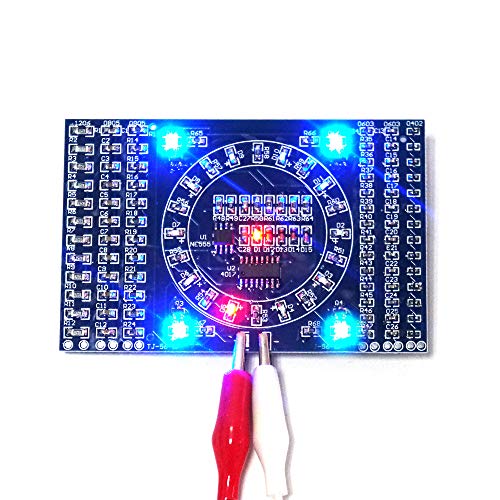 WHDTS 1.5mm SMT Components Solder Kit Practice PCB Board Electric DIY Kit Learning Training Suite