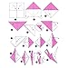 Caydo 144 Sheets Origami Paper 6-Inch by 6-Inch with 12 Different Colors and Patterns