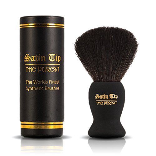 The Blades Grim & Satin Tip – Black Synthetic Shave Brush & Smolder Soap Kit - Thumbnail 5