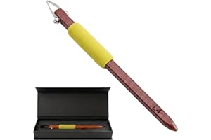 GtohHavea Professional Pottery Carving Tool with Durable Cutting Head, for Clay Sculpting, Sgraffito, Mishima & Ceramic Trimm