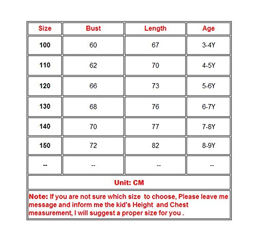ZAH Girl Dress Kids Ruffles Lace Party Wedding Dresses(Pink,3-4Y) - Thumbnail 5