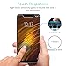 [2 Pack] Xiaomi Pocophone F1 Screen Protector, KATIAN HD Clear Protector [Anti-Scratch] [No-Bubble] [Case-Friendly], 9H Hardness Tempered Glass Screen Film for Xiaomi Pocophone F1