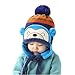 Knit Beanie Cap for Baby, Misaky Winter Warm Kids Girl Boy Ear Thick Hat (Blue)