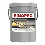 Sinopec AW 46 Hydraulic Oil Fluid (ISO VG 46, SAE 15) - 5 Gallon Pail