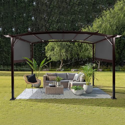 Outvita 9x12 Arched Aluminum Pergola Review: Retractable Canopy for Patio Shade image 26