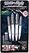 Write-Light 4 Pack of White Light Writing Pens. Smooth Writing Black Ink Pens. Light Pens for Writing in Bed, at Work, or School. Pens for Journals or Writing in Low Light Conditions. Great Gift Idea!