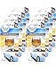 Febreze Car Vent Clips Smoke Odor Eliminator, Fresh Citrus Scent, (Pack of 8)