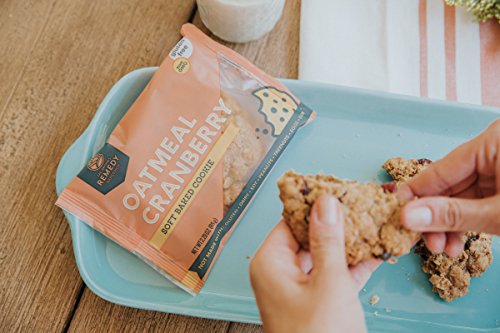 Zac Brown’s Remedy Bake Shop Gluten-Free Cookies, non-GMO, Vegan, Dairy-Free, Soy-Free, Nut-Free, and Egg-Free (5 count box) (Oatmeal Cranberry, 1 Pack)