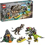 LEGO Jurassic World T. rex vs Dino-Mech Battle 75938, New 2019 (716 Pieces)