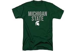 LOGOVISION Official Collegiate Distressed Stacked Short Sleeve Unisex for Men & Women T Shirt Collection