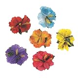 Hula Girl Flower Lei Hair clip (12 pack)
