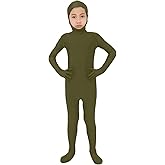 Girl's and Boy's Spandex Open Face Bodysuit Kids Stretchy 2025 Halloween Costumes Cosplay Zentai Suit Outfits