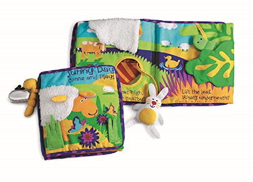 Manhattan Toy Soft Activity Book with Tethered Toy