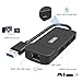 UNITEK Gigabit Ethernet Network Adapter with 3-Port USB 3.0 Data Hub, Bulit in Micro B Charging Port Compatible MacBook, Mac Pro, iMac, Surface Pro, Desktop, USB Flash Drives, Mobile HDD