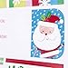 Hallmark Christmas Gift Tag Stickers (96 Labels; Santa, Trees, Blue, Glitter)